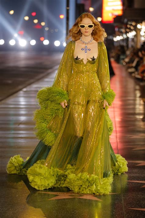 sfilate gucci 2022|gucci runway dresses 2022.